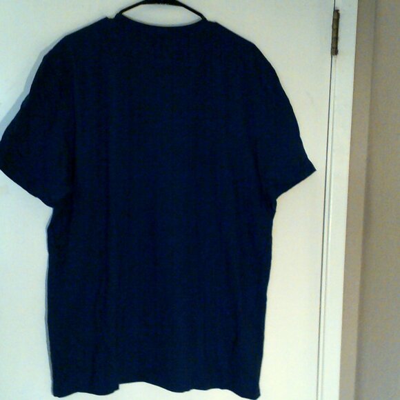 NEW NIKE SPORTSWEAR "Air Box Logo Tee" MEN'S NAVY WHITE T-SHIRT XL DR0520-419 - Picture 4 of 5